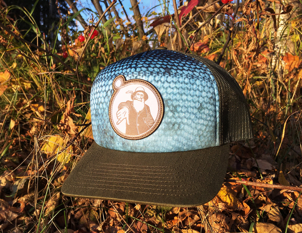 Black Salmon Sublimation Hat – scissorkick! AK