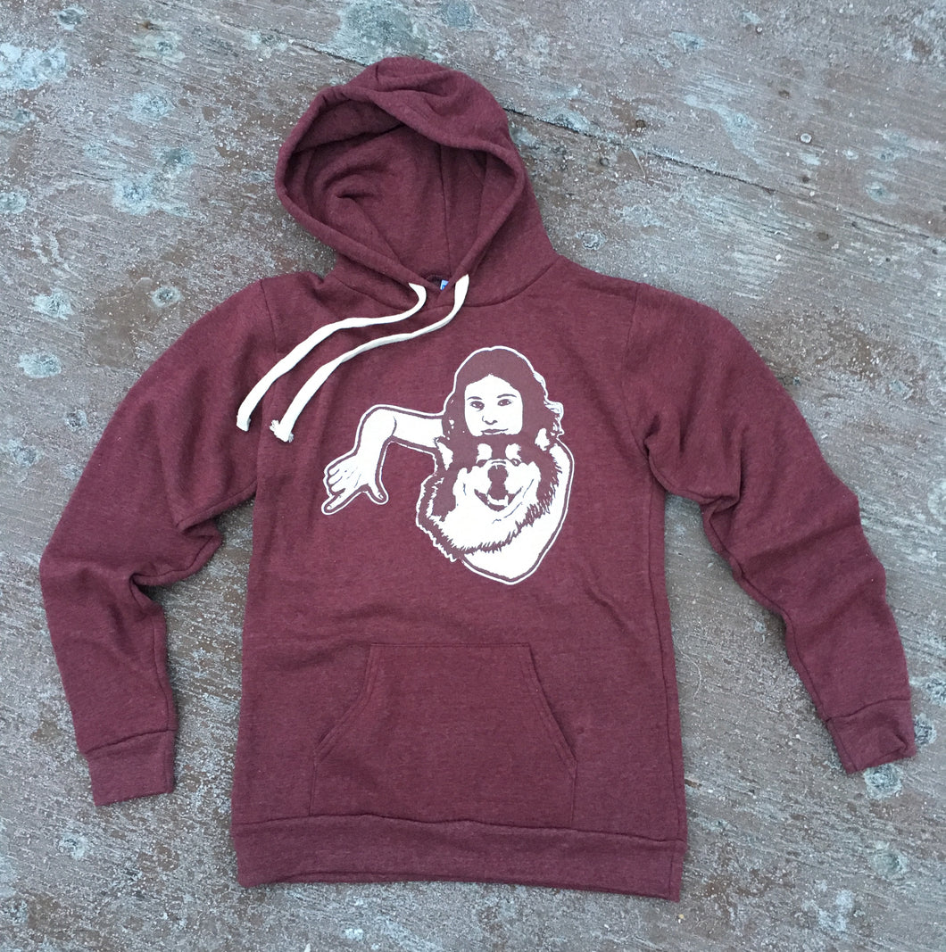 Unisex Brick Heidi & Sparrow Pullover Hoodie